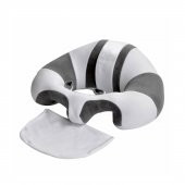 Bebek Destek Oturma Minderi - Gri Beyaz - 1