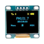 128x64 OLED Ekran LCD 0.96 I2C Arduino Raspberry PI Sarı Mavi thumbnail 1