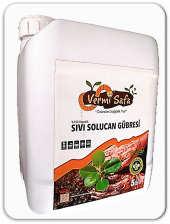 Vermisafa ''100 Organik Konsantre Sıvı Solucan Gübresi 5 Lt - 1