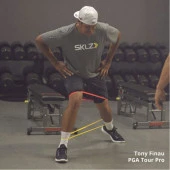 SKLZ Sarı 10'lu Paket Mini Direnç Bandı APD-MBYLW-000 - 2
