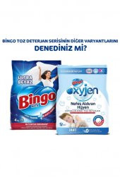 Bingo Oxyjen Doğal İçerikli Toz Çamaşır Deterjanı 4 Kg - 6