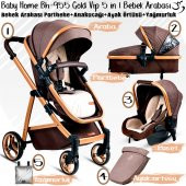 Baby Home Bh-955 Gold Vip Travel Sistem Bebek Arabası - 7