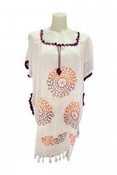 ViaHome Buldan Bezi Bambu Pareo Plaj Elbisesi For Beach-Goers 5 - 1