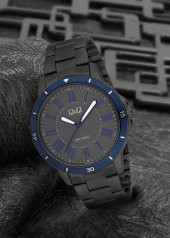 Q&Q QB22J408Y Metal Kordon Erkek Kol Saati - 1