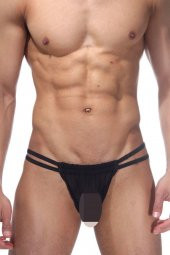 Erkek Sexy Siyah Külot Lablinque thumbnail 2