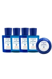 Acqua di Parma Blu Mediterraneo 5li Saç ve Vücut Bakım Seti 4x40 ml + 50 gr - 1