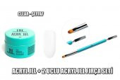 TNL PRO PROTEZ TIRNAK HAZIR ACRYL JEL 18ML + ÖZEL ACRYL FIRÇA - 1