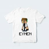 Coutoo Kişiye Özel İsimli Minecraft Doktor T Shirt - 1