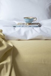 Linas 200*230 Pike Yatak Örtüsü Sarı - 2