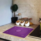 SİLİKON HAMUR AÇMA MATI MOR R118 - 1