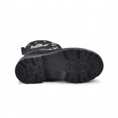 Aspor 630-P Siyah Fermuarlı Kız Çocuk Bot - 4