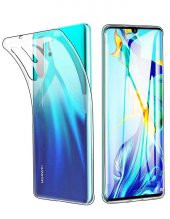 Huawei P30 Pro Şeffaf Kılıf Süper Silikon TPU - 1