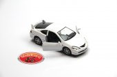 1:34 KİNSMART HONDA İNTEGRA TYPE R BEYAZ - 2