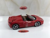 1:18 HOTWHEELS FERRARİ 458 SPİDER KIRMIZI - 3