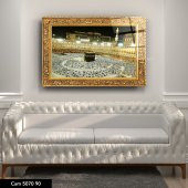 PRATİKDEKOR CAM TABLO | DİNİ TABLO | 50x70 | UV BASKI | TEMPERLİ CAM | - 1