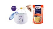 Aprilla AEP-7807 Ağda Isıtıcı Makina+Naturel Sir Ağda Boncuk 220 Gr - 1