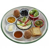 Lunart Emaye Gökkuşağı Serpme Kahvaltılık Seti 10 Parça - 1