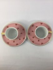 GÜRAL GALA ES KAHVE FİNCANI 2 KİŞİLİK 4 PARÇA PEMBE - 2