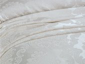 Çeyiz Diyarı Crown Yatak Örtüsü Krem - 2