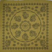 TOKAT SOFRA BEZİ - KAHVERENGİ ( SERİGRAFİK MAKİNE BASKISI ) - 1