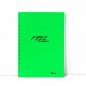Kesın Color 80 Yp Spiralli Çizgisiz Defter - 1