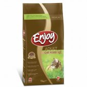 Enjoy Yetişkin Tavuklu Kedi Maması 15 Kg - 1