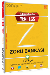 Tonguç Yayınları 1. Dönem Türkçe Zoru Bankası - 1