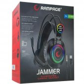 Rampage RM-K27 3,5mm 7 Renk Ledli Gaming Oyuncu Mikrofonlu Kulaklık - 3