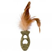 Eastland Catnipli Tüylü Balık Kedi Oyuncağı 6,5x3,5 cm - 1