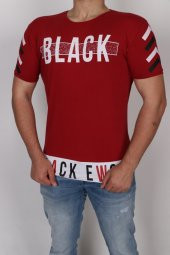 Bisiklet Yaka Likralı Erkek T-Shirt EWS20113 - 1