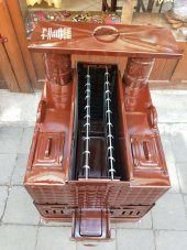 TOKAT KEBABI OCAĞI (FIRINLANMIŞ EMAYE - 20 ADET ŞİŞ) - 2