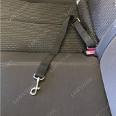 Kedi Köpek Araç Emniyet Kemeri Tasması Ayarlanabilir Araba Evcil Hayvan Oto Tasması Siyah - 7