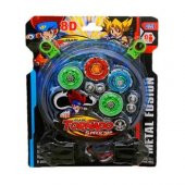 Arenalı 4Lü Topaç Metal Beyblade Oyunu Eğitici Oyuncak Seti - 1