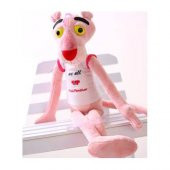 Pembe Panter Peluş Oyuncak 50 Cm Sevimli Uyku Arkadaşım - 2