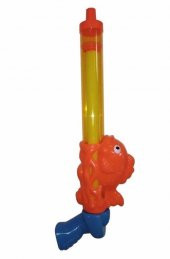 Balık Başlı Su Tabancası Oyuncak Su Pompası Plaj Havuz Oyuncakları thumbnail 2