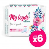 MYLEYDİ ULTRA HİJYENİK PED UZUN 48 ADET (6 PAKET ) - 1