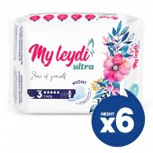 MYLEYDİ ULTRA HİJYENİK PED GECE 42 ADET (6 PAKET ) - 1