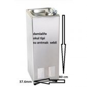 Anaokulları Için Su Fışkırtmalı Okul Tipi Su Arıtmalı Sebil - 1