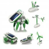 Güneş Enerjili Oyuncak Robot Oluşturma Seti Solar Kit (6lı Set) - 10