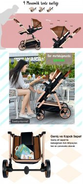 Baby Home Bh-970 Exclusive Travel Sistem Bebek Arabası - 6