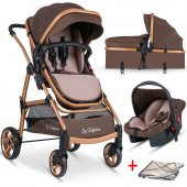 Baby Home Bh-855 Mix Gold Travel Sistem Bebek Arabası + Puset - 2