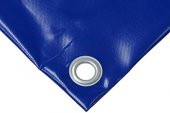 Balkon Korkuluğu Tek Renk Polyester Mavi 110 cm X 7 Mt. - 1