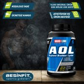 Hardline Aol Arjinin Ornitin 120 Kapsül  Ornithine Lösin AOL 120 Kapsül 60 GÜN  İADE GARANTİSİ - 1