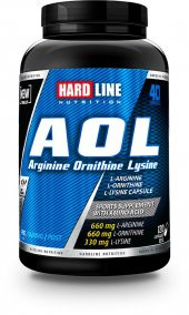 Hardline Aol Arjinin Ornitin 120 Kapsül  Ornithine Lösin AOL 120 Kapsül 60 GÜN  İADE GARANTİSİ - 7