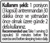 Hardline Aol Arjinin Ornitin 120 Kapsül  Ornithine Lösin AOL 120 Kapsül 60 GÜN  İADE GARANTİSİ - 9