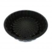 KEK TART KALIBI DİLİMLİ DÖKÜM GRANİT 26CM SİYAH - 3