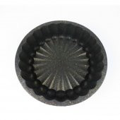 KEK TART KALIBI DİLİMLİ DÖKÜM GRANİT 26CM SİYAH - 4