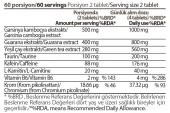 Hardline Burner 120 Tablet Complex Fat Burner LKarnitin ve CLA YAĞ YAKICI, GÖBEK BÖLGESİ,  ORİJİNAL - 5