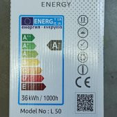 3 Adet German Energy 50 Watt Beyaz E27 Duylu LED Ampul - 2