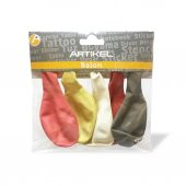 Artikel Pastel Renk Balon 5li Paket, Parti Balonu - 1